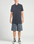 Woolrich Mens Polo shirt Slate in Blue