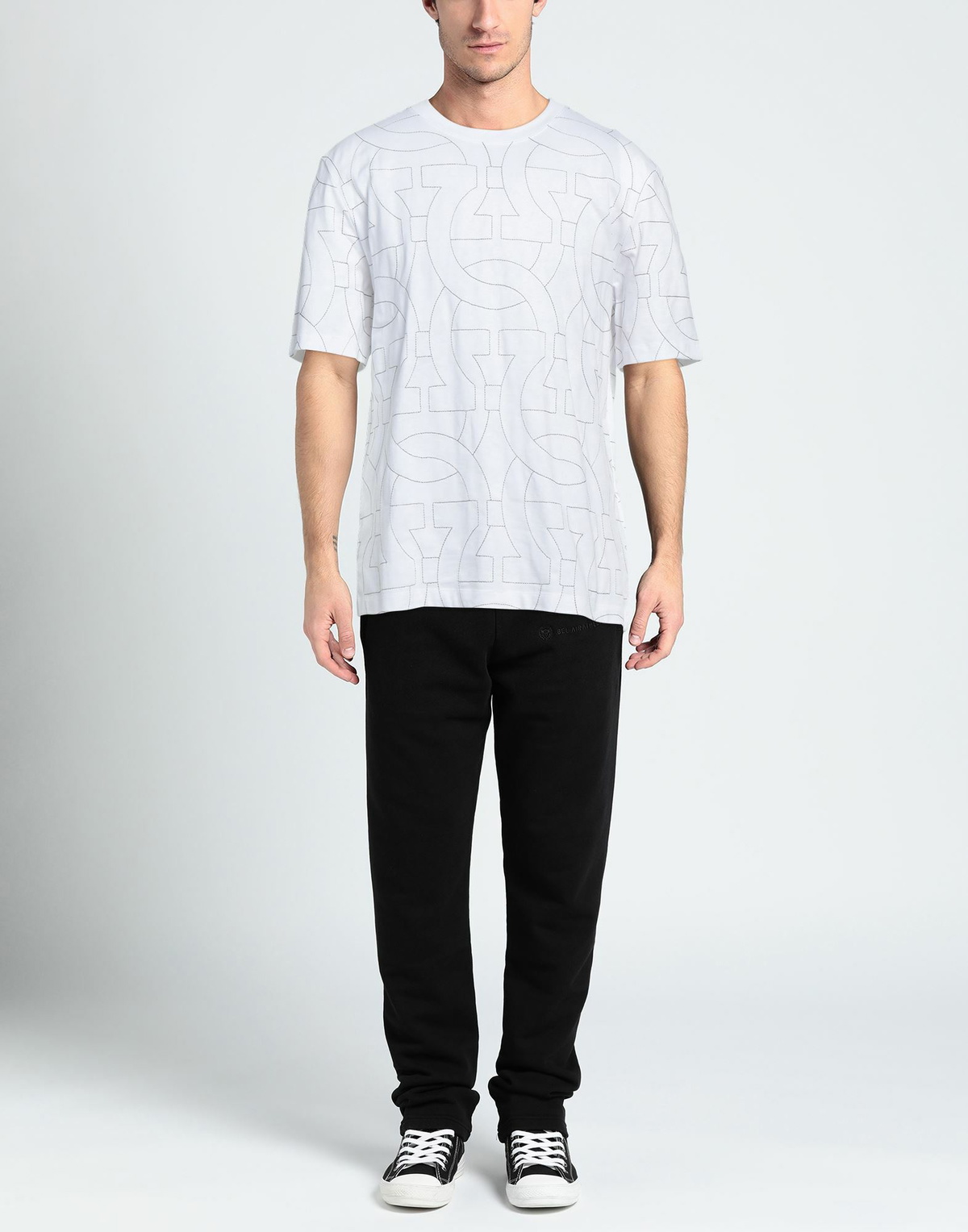 Ferragamo Mens T-shirt in White