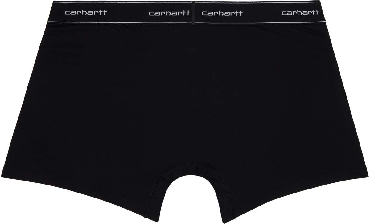 Carhartt Work In Progress Two-Pack Black Cotton Boxers