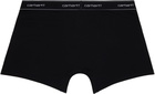 Carhartt Work In Progress Two-Pack Black Cotton Boxers