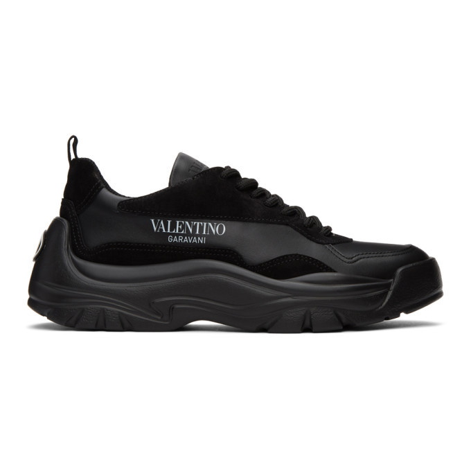 Photo: Valentino Black Valentino Garavani Gumboy Sneakers