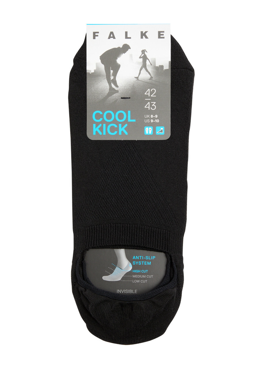 Falke Cool Kick Jersey Trainer Socks Black