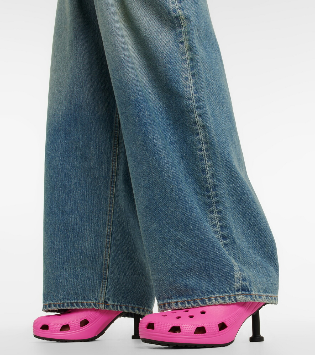 【BALENCIAGA】CROCS MADAME 80MM Balenciaga x Crocs Madame 80MM Green (Women's