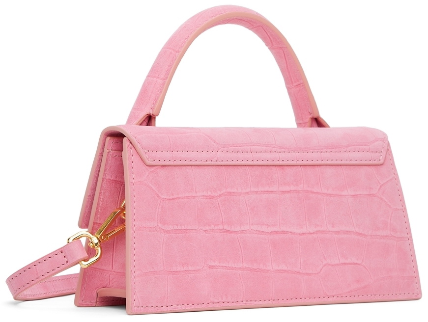 jacquemus pink le chiquito clutch