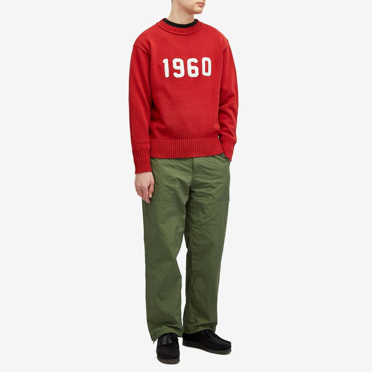 Uniform Bridge Men's Nylon Fatigue Pants in Sage Green