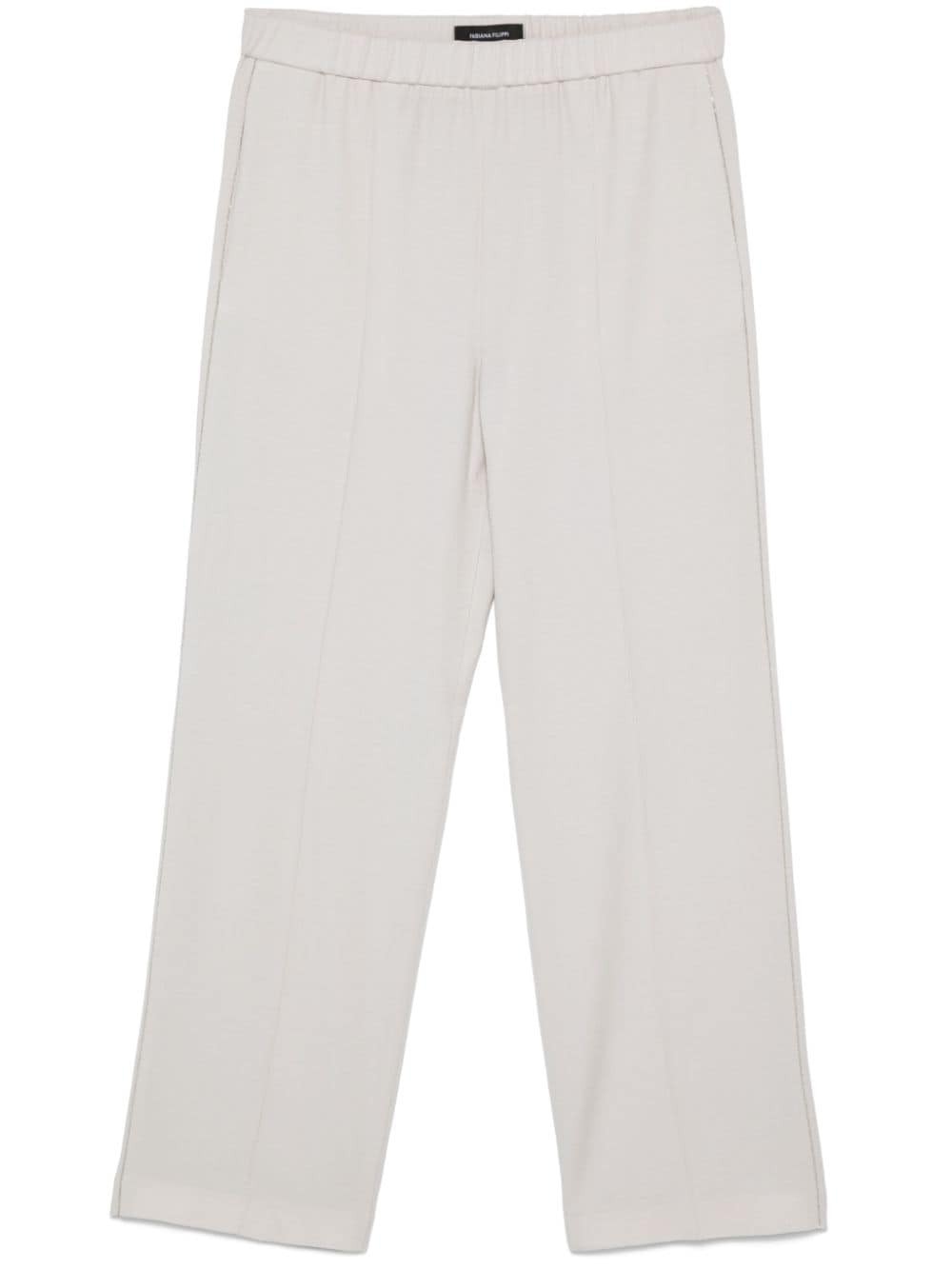 Pantalon habillé à jambe large avec bande de taille en V – Urban Planet