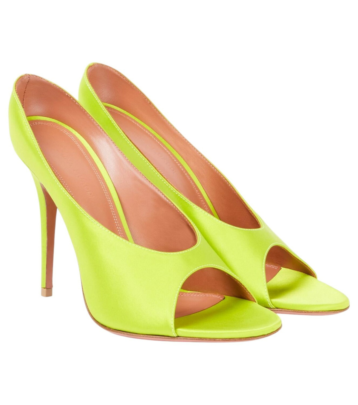 サンダル・ミュール AMINA MUADDI Pastel Yellow Leather Taylor Mules Amina Muaddi Pastel Yellow Leather Taylor Mules | italist