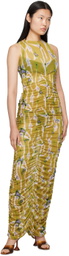 BINYA Green Lisa Maxi Dress