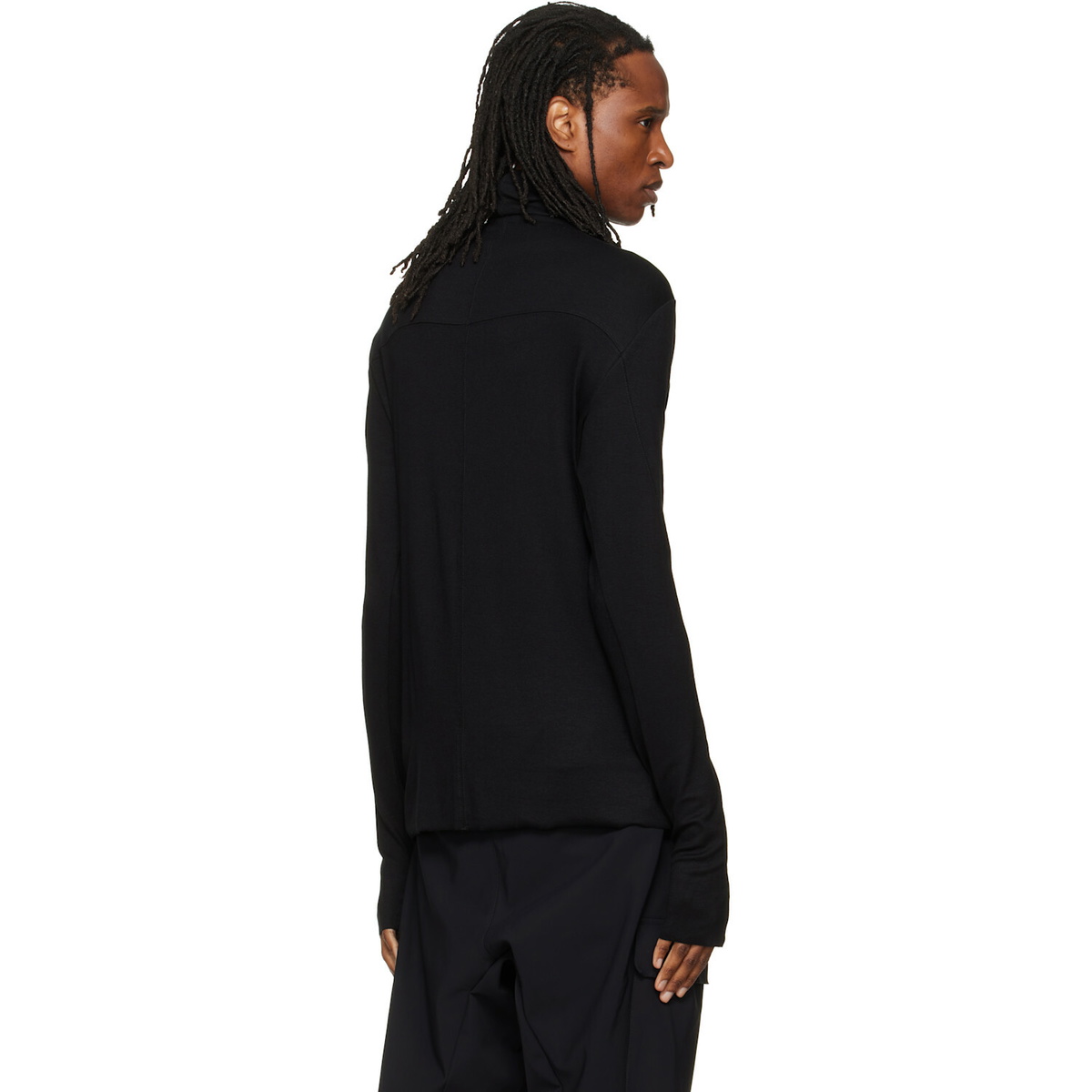 thom/krom Black TS 1003 Turtleneck