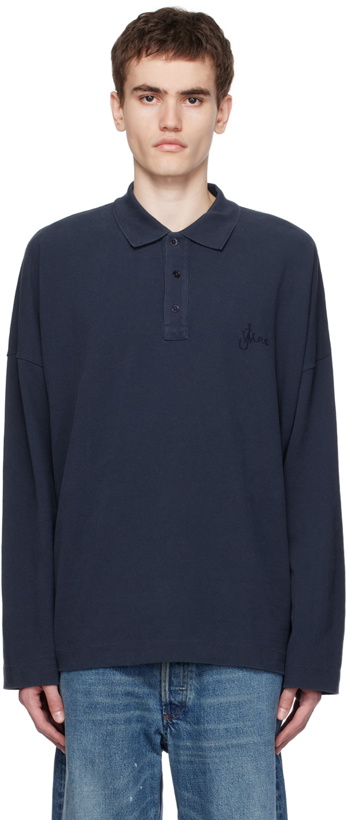 Photo: A.P.C. Navy JW Anderson Edition Murray Polo