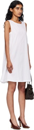 Max Mara White Campale Minidress
