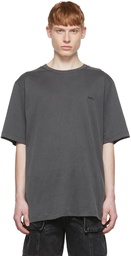 Juun.J Grey Cotton T-Shirt