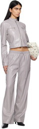 Nanushka Gray Calie Trousers