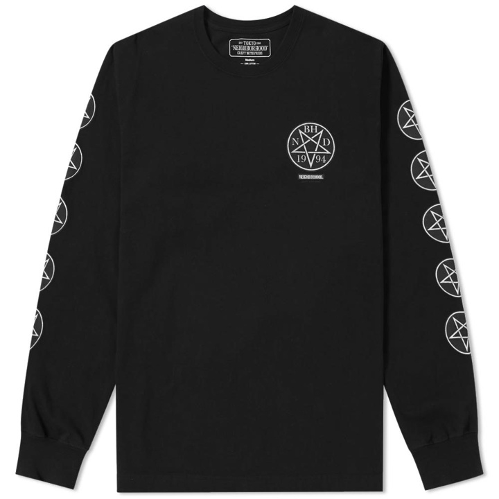 Photo: Neighborhood Long Sleeve Dead Tee Black