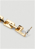 925 A Chain Link Earrings in Gold