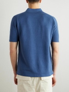 Anderson & Sheppard - Organic Cotton Polo Shirt - Blue