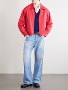 Visvim - Kluane Logo-Embroidered Wool and Silk-Blend Blouson Jacket - Red