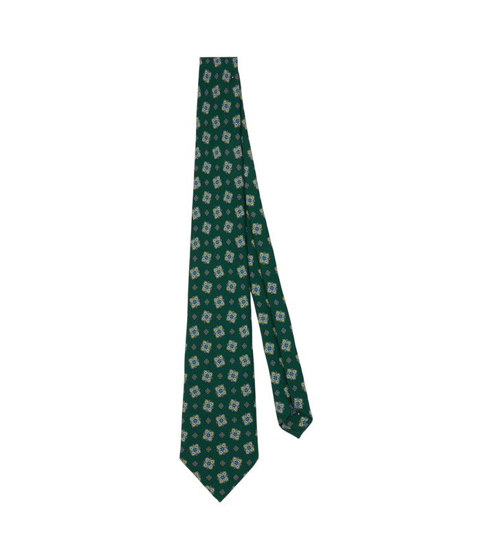 Photo: Dunhill Printed silk tie