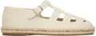 Bode Off-White Peggy Espadrilles