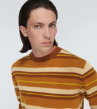 The Elder Statesman Striped cashmere sweater