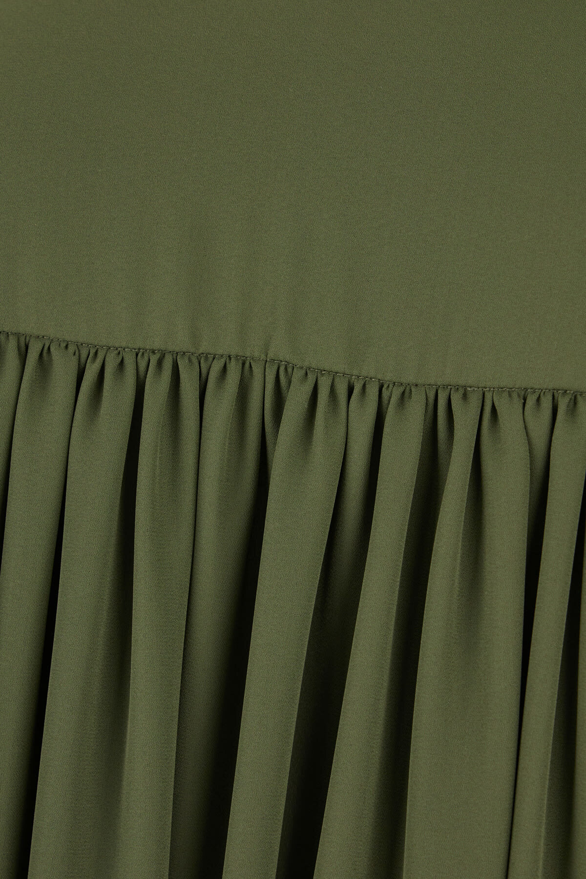 Ballantyne Military Green Polyester Dress