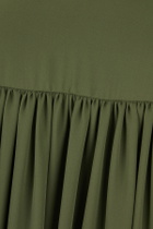 Ballantyne Military Green Polyester Dress