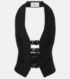 Coperni Halterneck open-back top