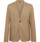 Barena - Tan Borgo Unstructured Woven Suit Jacket - Brown