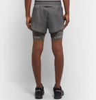 Satisfy - Coffee Thermal Short Distance Ripstop and Justice Shorts - Gray