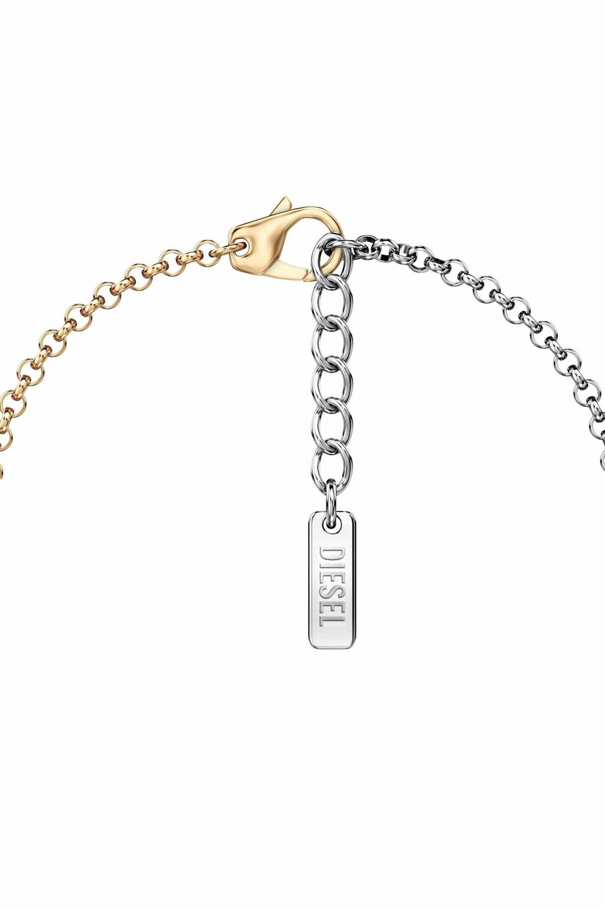 Diesel Stainless steel chain bracelet - Bracelets - Unisex - Silver