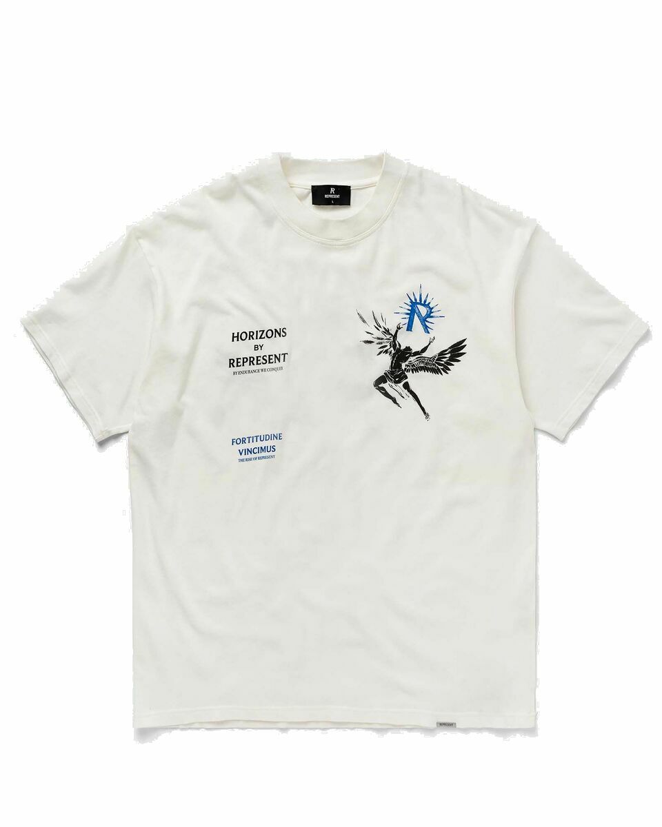Photo: Represent Icarus T Shirt Beige - Mens - Shortsleeves