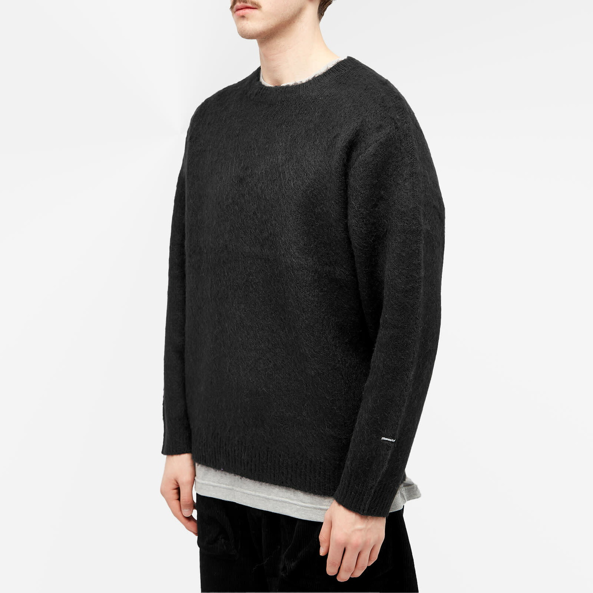 Manastash Men's Aberdeen Crew Knit in Black
