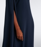 Carolina Herrera Embellished crêpe gown