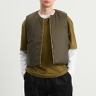 Unlikely Dry Goods Men's Reversible Utility Vest in Brown
