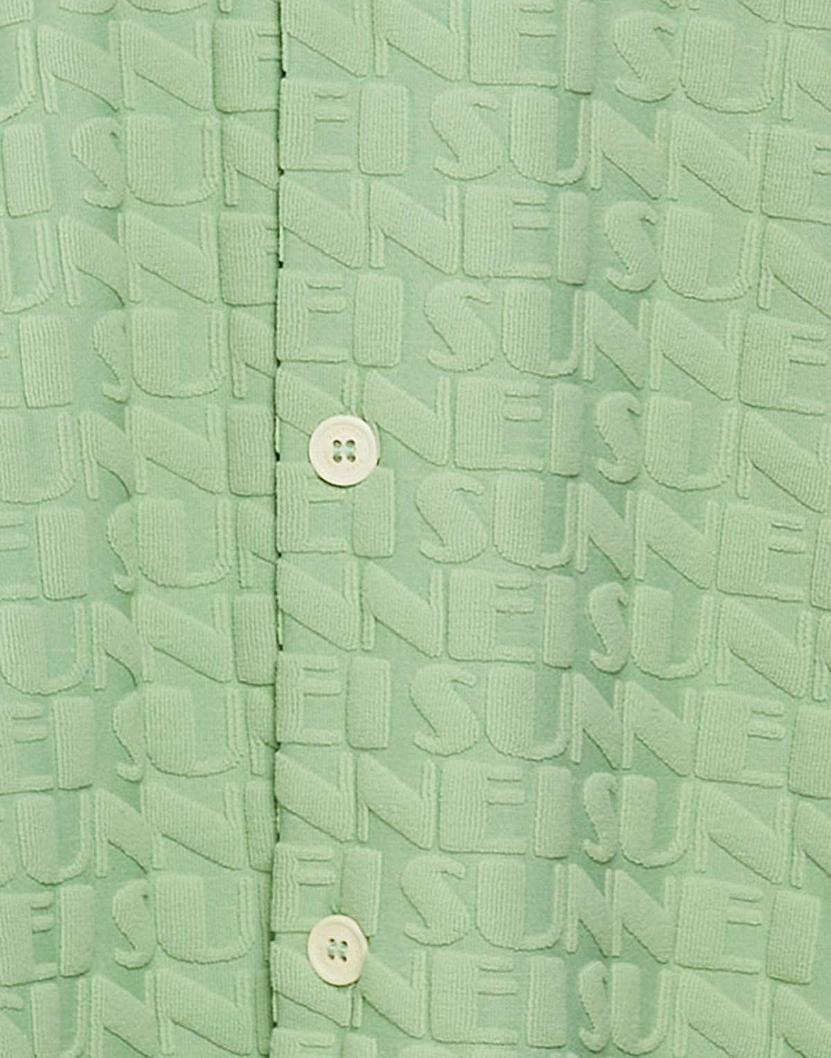 Sunnei Mens Shirt Light in Green