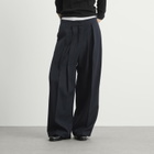 Jil Sander Women's Pleated Trousers in Navy