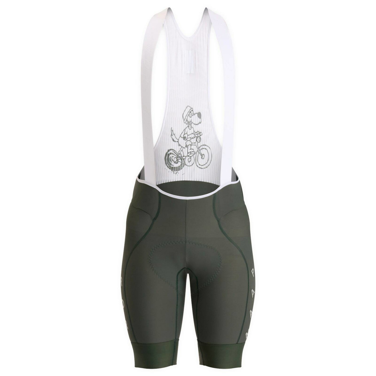 MAAP Men's x Pop Trading Company Evo Team Bib in Forest