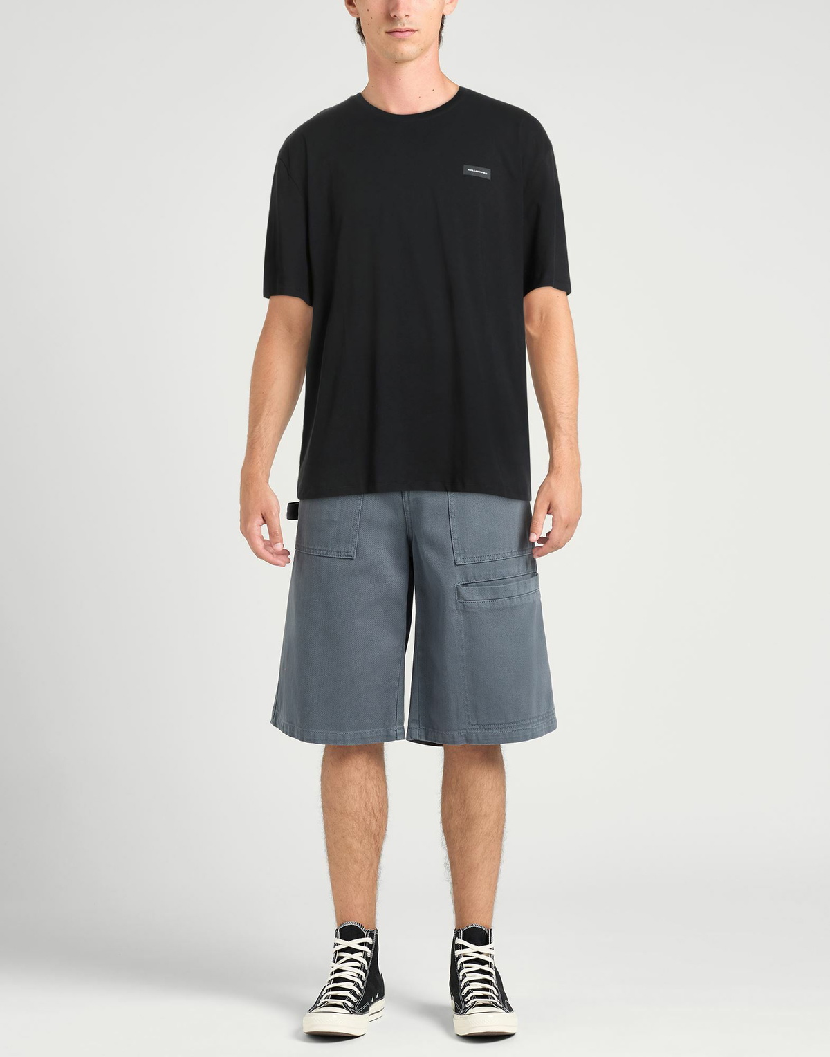 Karl Lagerfeld Mens T-shirt in Black