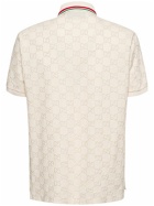 GUCCI - Stretch Cotton Blend Piqué Polo Shirt