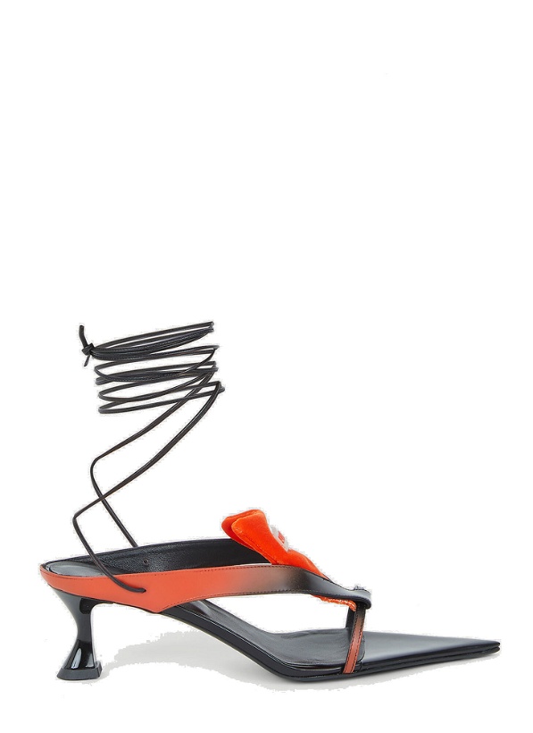 Photo: Talulah Ankle Tie Sandals in Black