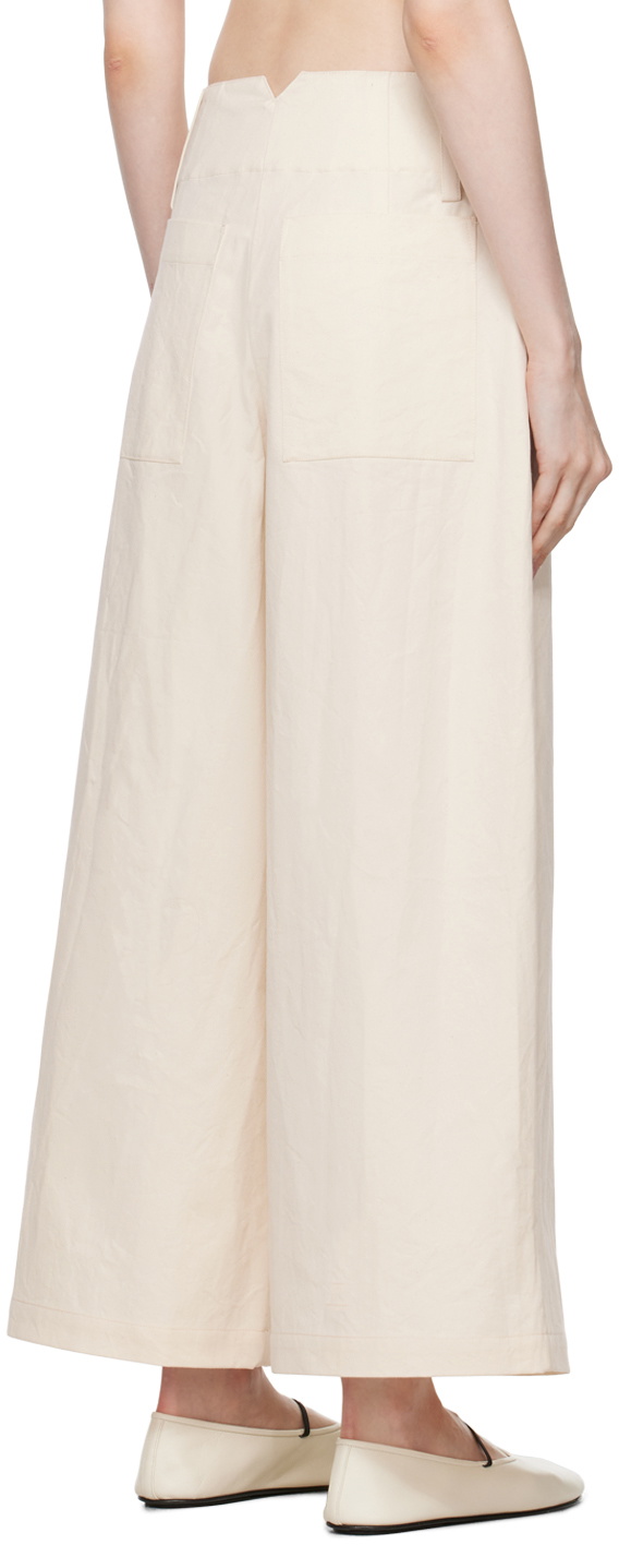 Cawley Off-White Grace Trousers
