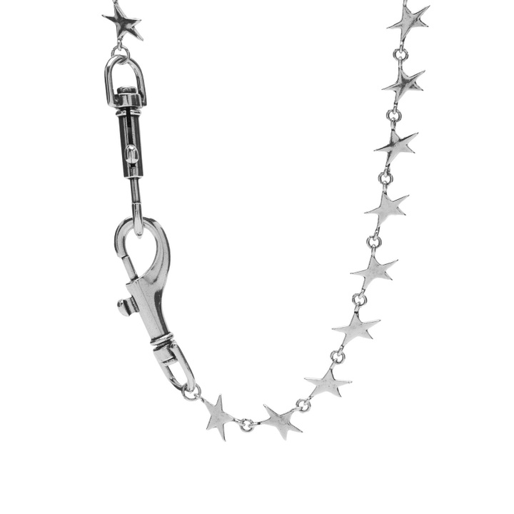 Photo: TwoJeys Men's Stars Pant Chain in Silver 