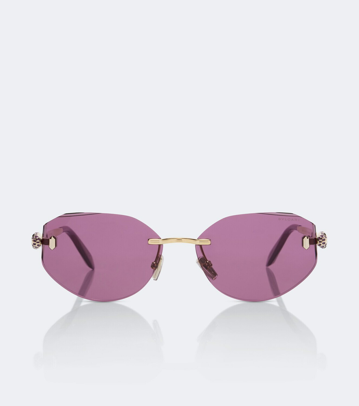 Bvlgari Serpenti Forever oval sunglasses