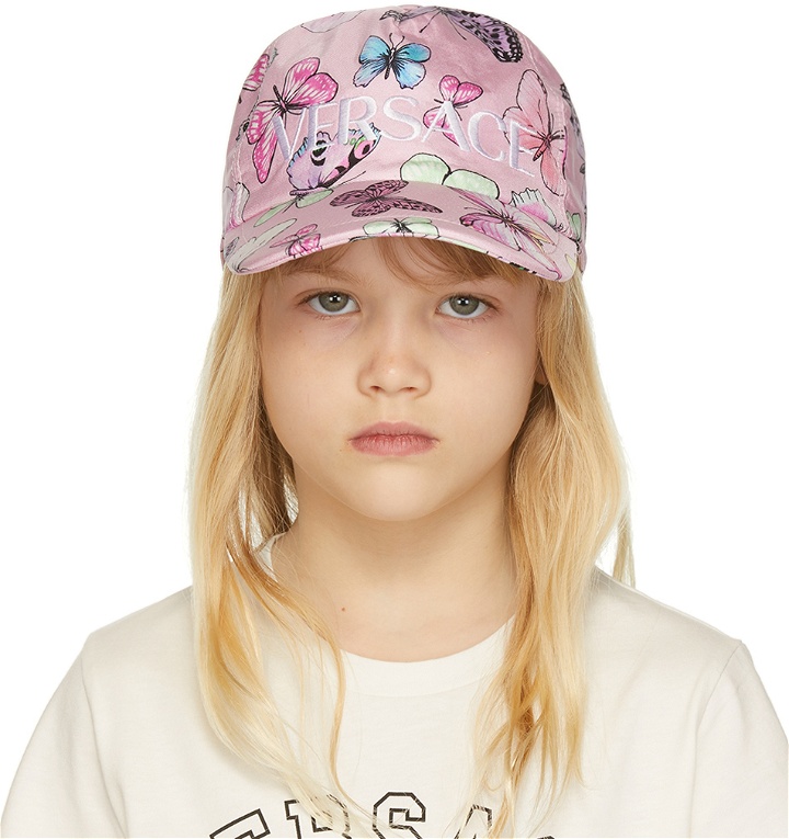 Photo: Versace Baby Pink Butterfly Cap