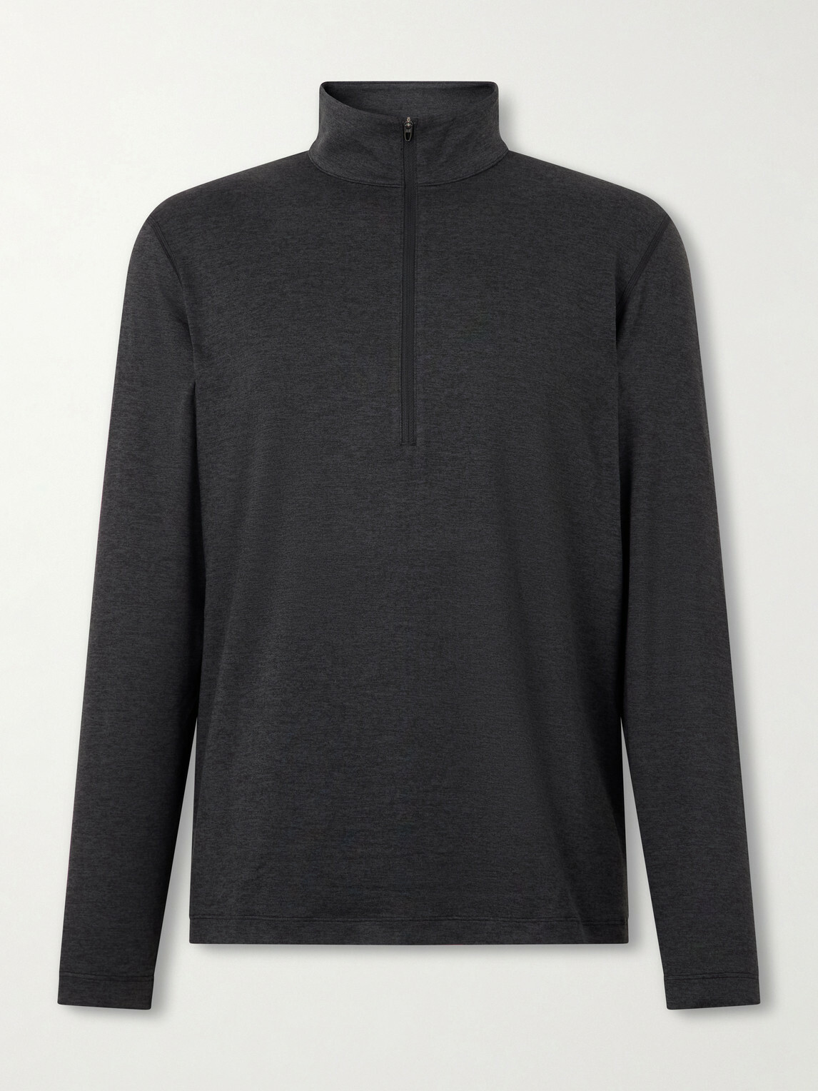 Lululemon - Slim-Fit Recycled Stretch-Jersey Half-Zip Sweatshirt - Gray