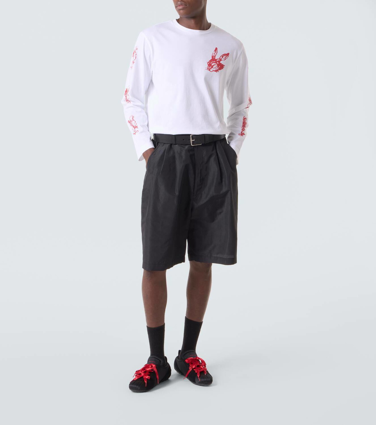 Simone Rocha Tortoise & Hare cotton jersey T-shirt