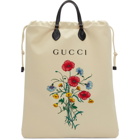 Gucci White Chateau Marmont Laundry Tote