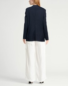Manila Grace Womens Blazer Midnight in Blue