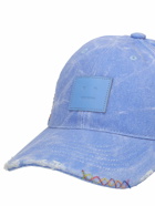 ACNE STUDIOS - Cunov Distressed Canvas Baseball Hat