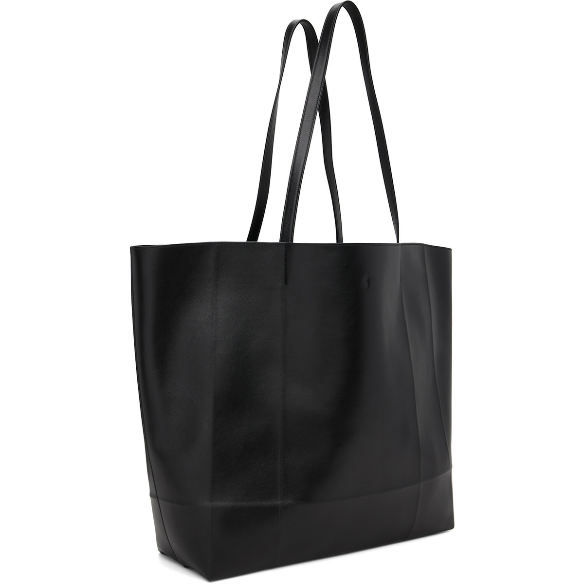 TOTEME Black Roam Leather Tote